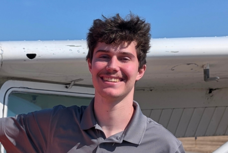 High Flight Academy flight instructor Nicholas Wetzel.