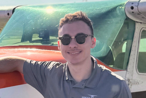 High Flight Academy flight instructor Mario Dandrea.