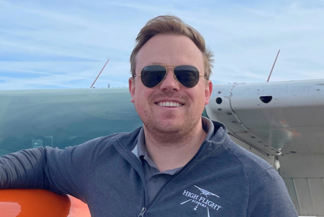 High Flight Academy flight instructor Markus Liepins.