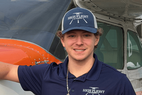 High Flight Academy Flight Instructor Aidan Los