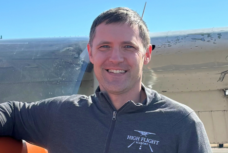 High Flight Academy flight instructor David O'Neil.