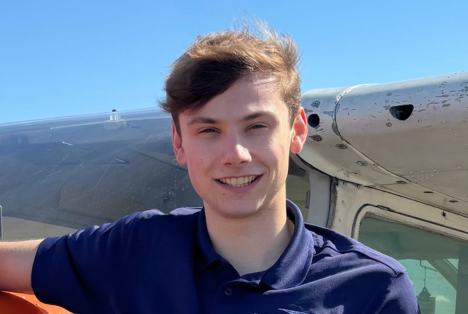 High Flight Academy flight instructor Nathan Warecki.